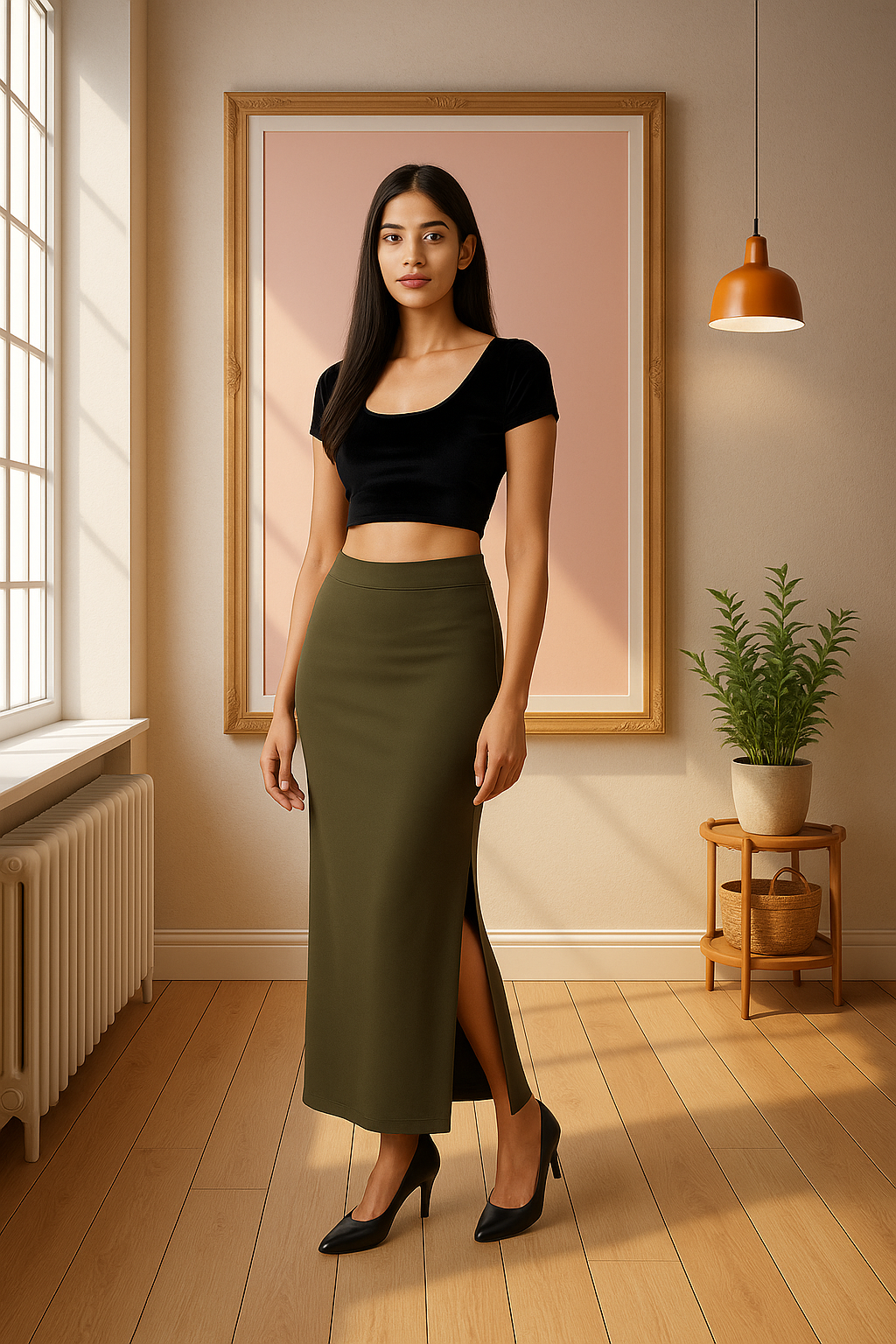 Earth Women's Solid Shapewear