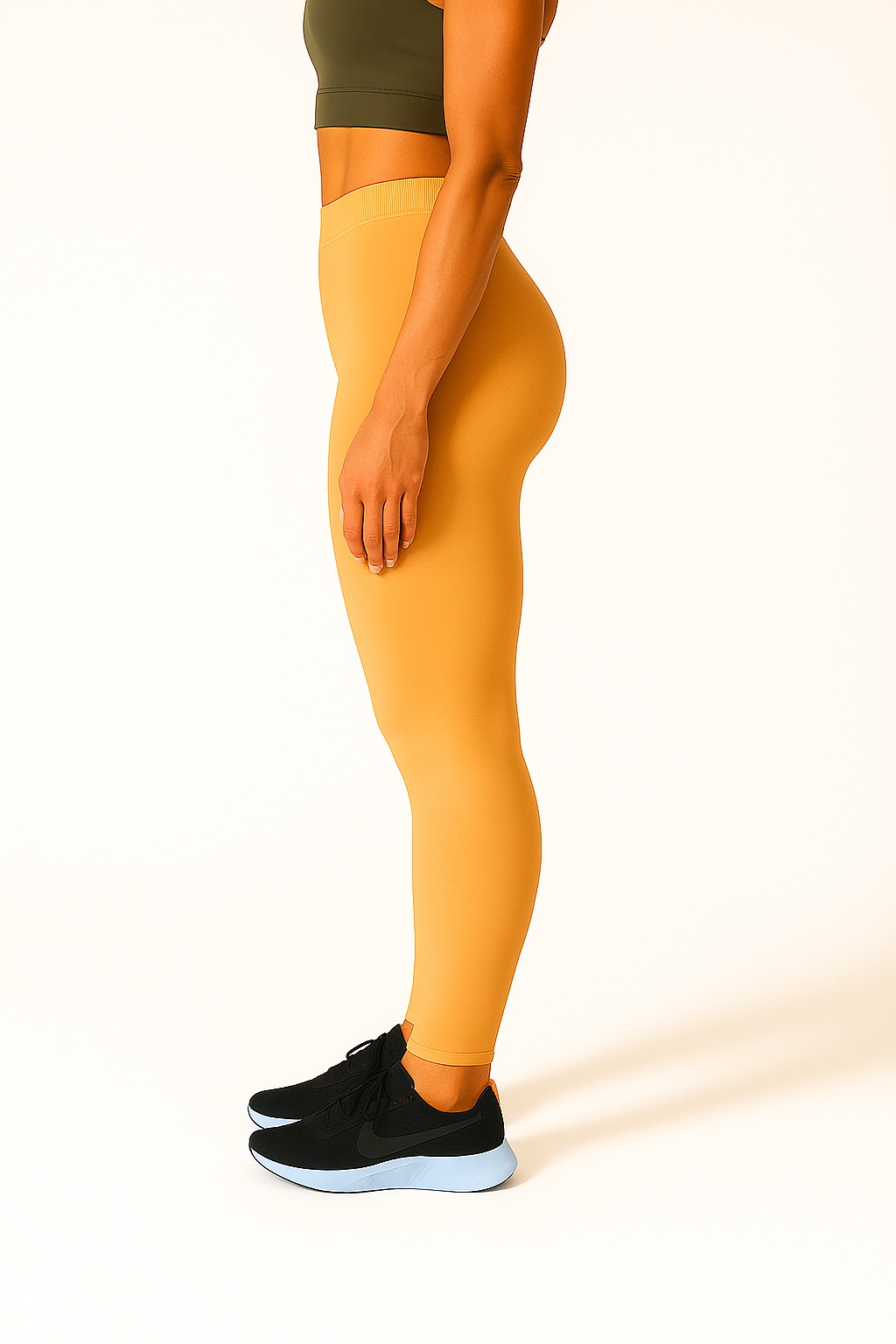 Winter Wheat Women's Ankle Length Stretchable Cotton Lycra Leggings