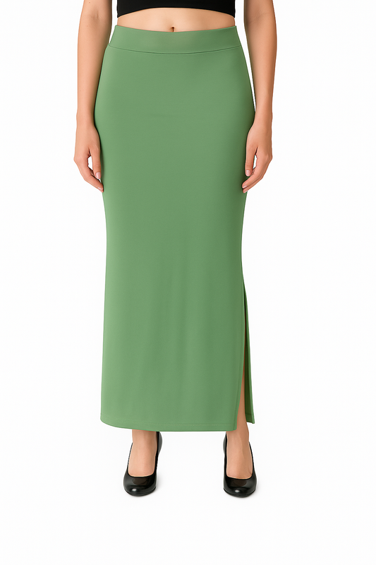 Paradise Green Women's Solid Shapewear