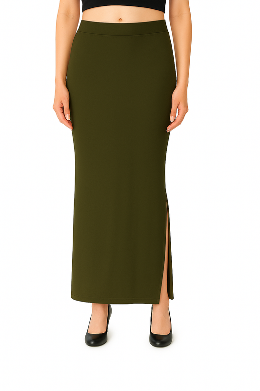 Dark Mehendi Women's Solid Shapewear