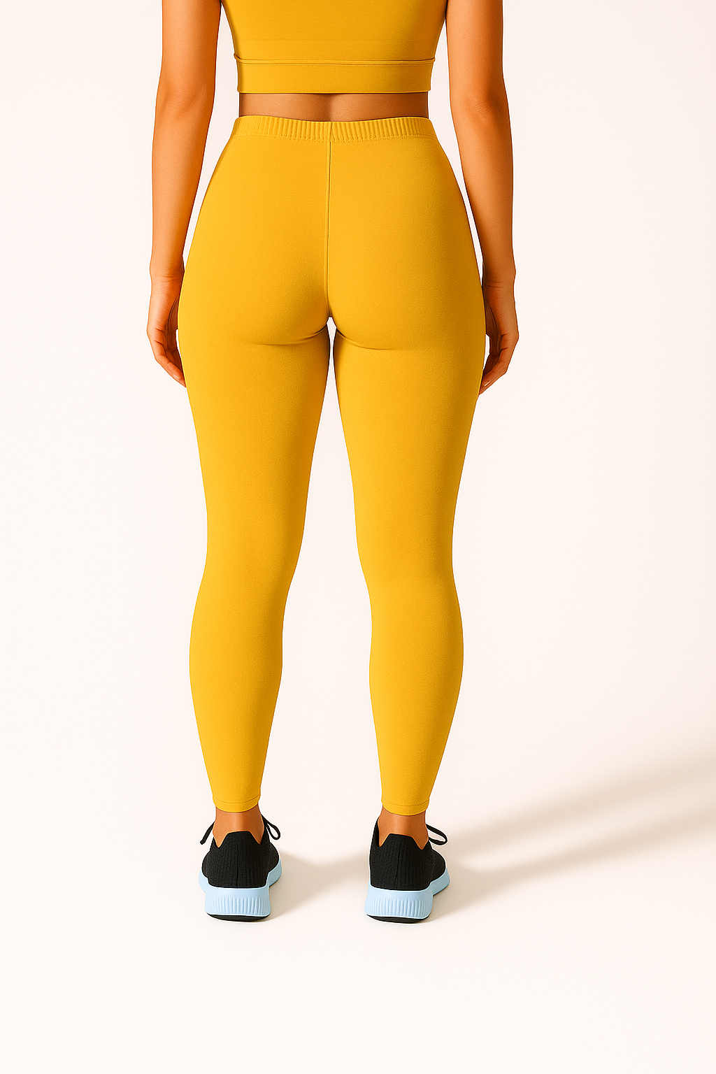 Women's Ankle Length Slim Fit Soft Stretchable Alphanso Cotton Blend Leggings