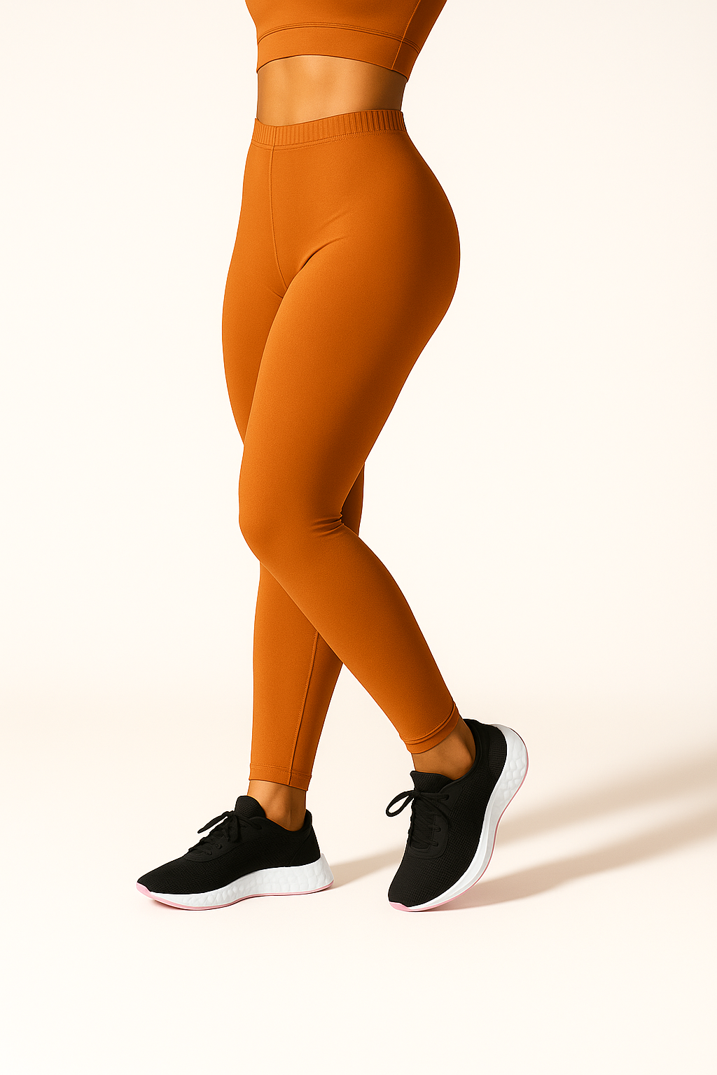 Mustard Women's Ankle Length Stretchable Cotton Lycra Leggings