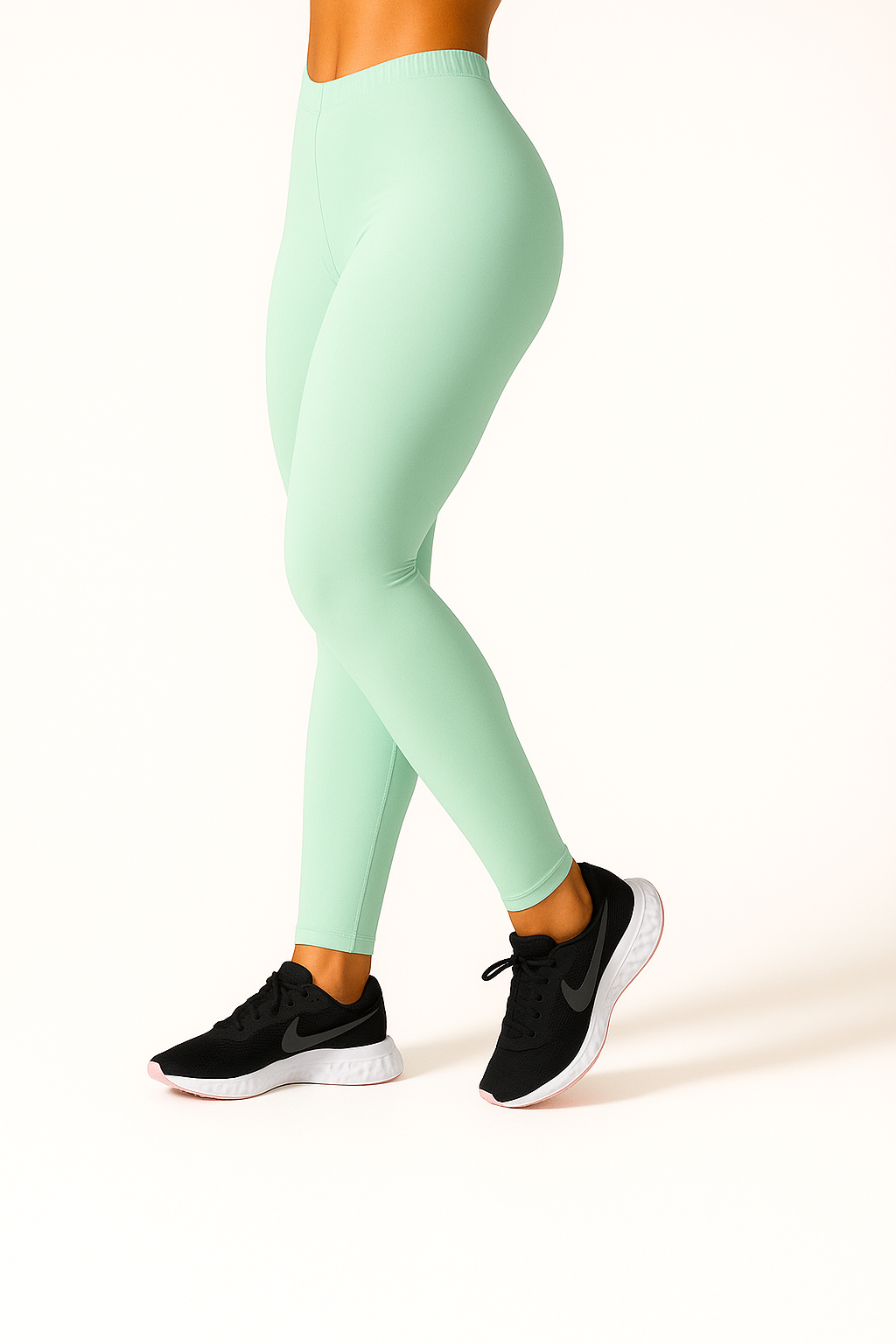 Kiwi Women's Ankle Length Stretchable Cotton Lycra Leggings