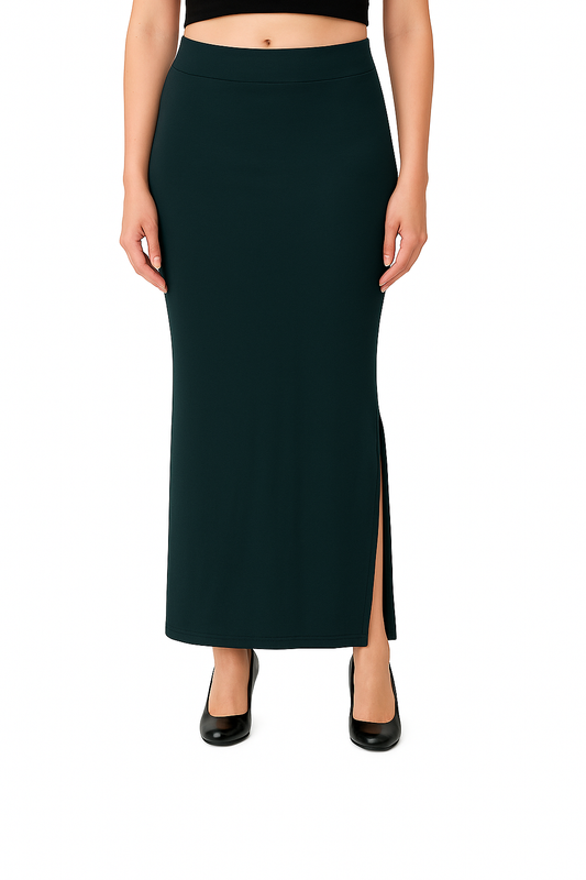 Smokey Blue Women's Solid Shapewear