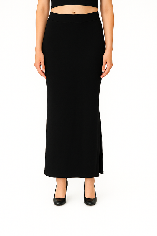 Black Women's Solid Shapewear