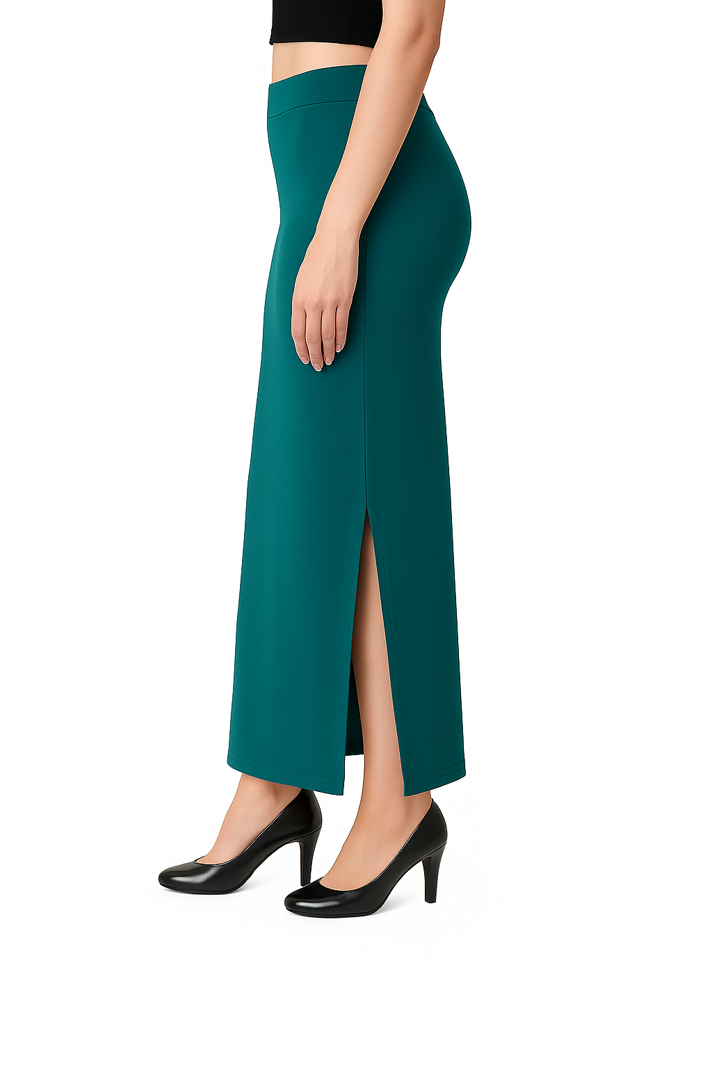 D.Teal Women's Solid Shapewear