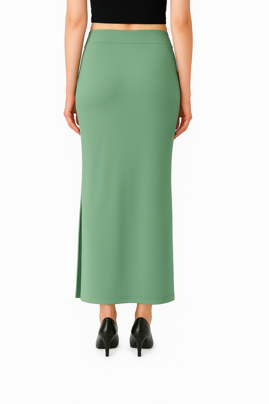 Pastel Green Women's Solid Shapewear
