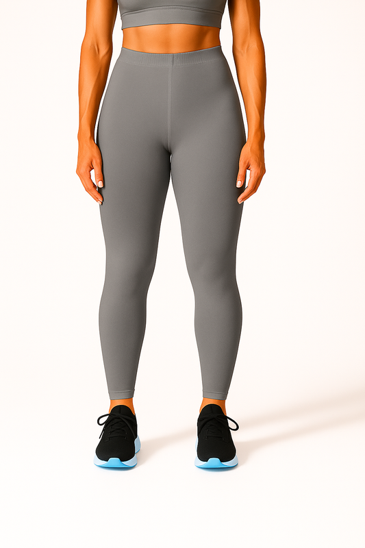 Dapple Grey Women's Ankle Length Stretchable Cotton Lycra Leggings