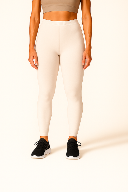 Powder Puff Women's Ankle Length Stretchable Cotton Lycra Leggings