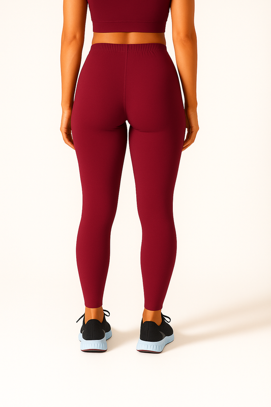 Bubblegum Pink Women's Ankle Length Stretchable Cotton Lycra Leggings