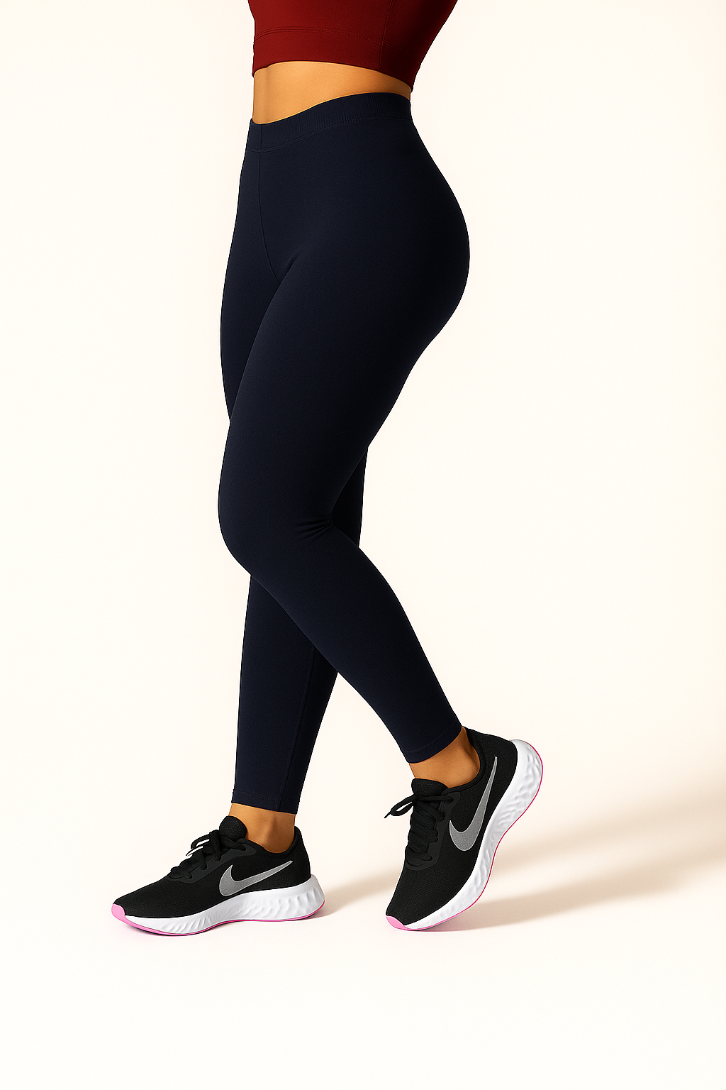 Space Cadet Women's Ankle Length Stretchable Cotton Lycra Leggings