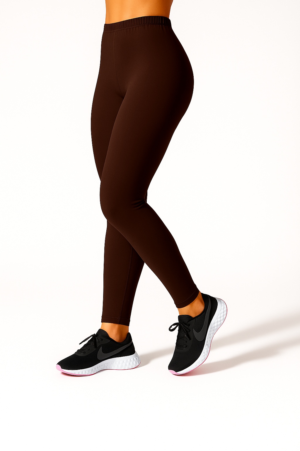 Hot Chocolate Women's Ankle Length Stretchable Cotton Lycra Leggings