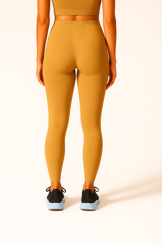 Sand Women's Ankle Length Stretchable Cotton Lycra Leggings
