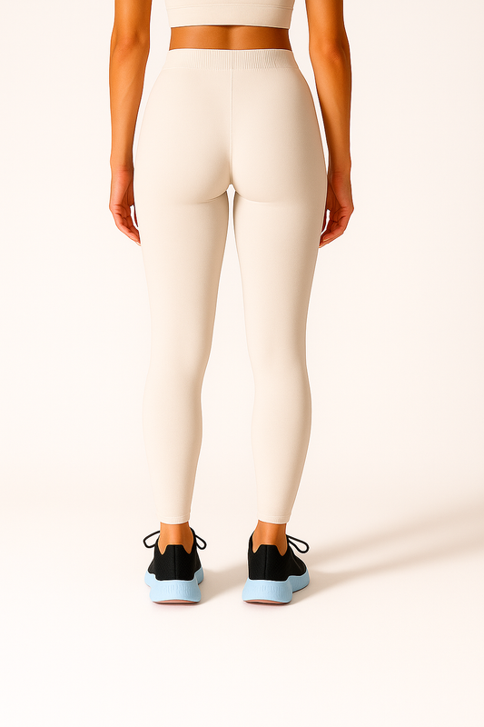 Powder Puff Women's Ankle Length Stretchable Cotton Lycra Leggings