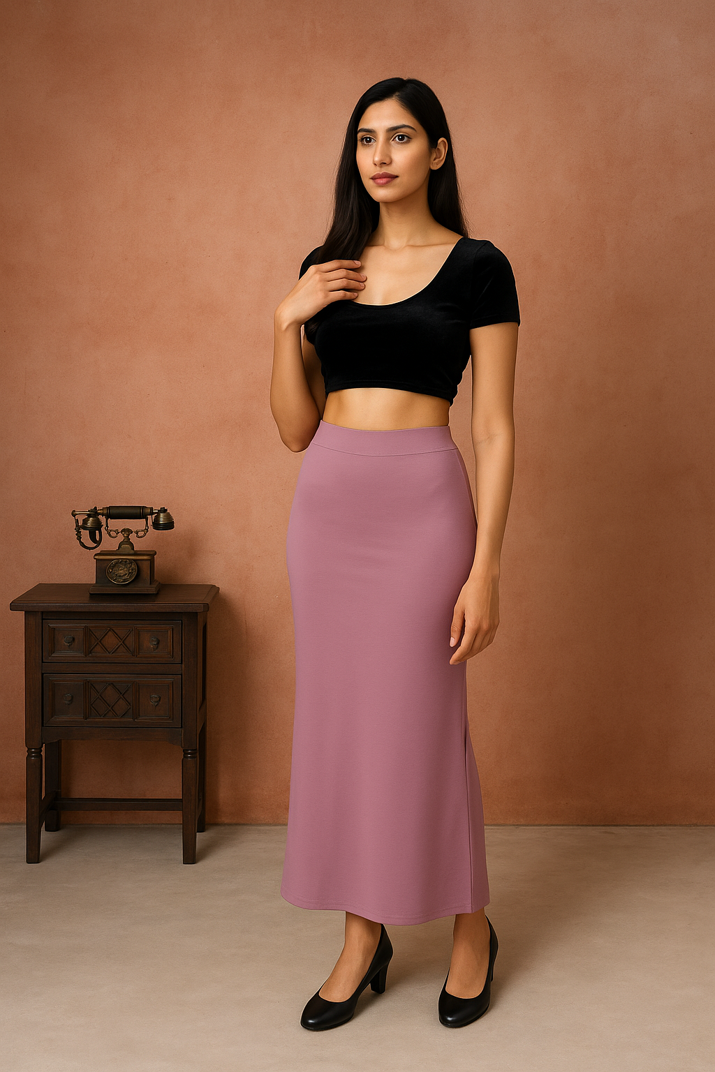 Fragrant Lilac Women's Solid Shapewear