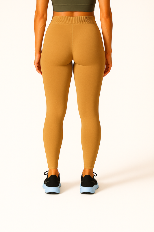 Indian Tan Women's Ankle Length Stretchable Cotton Lycra Leggings