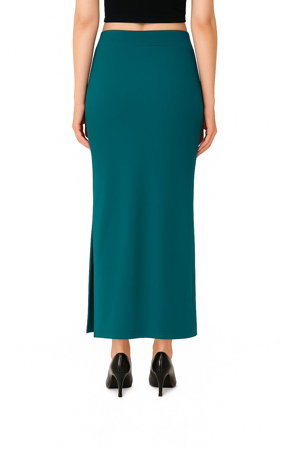 D.Teal Women's Solid Shapewear