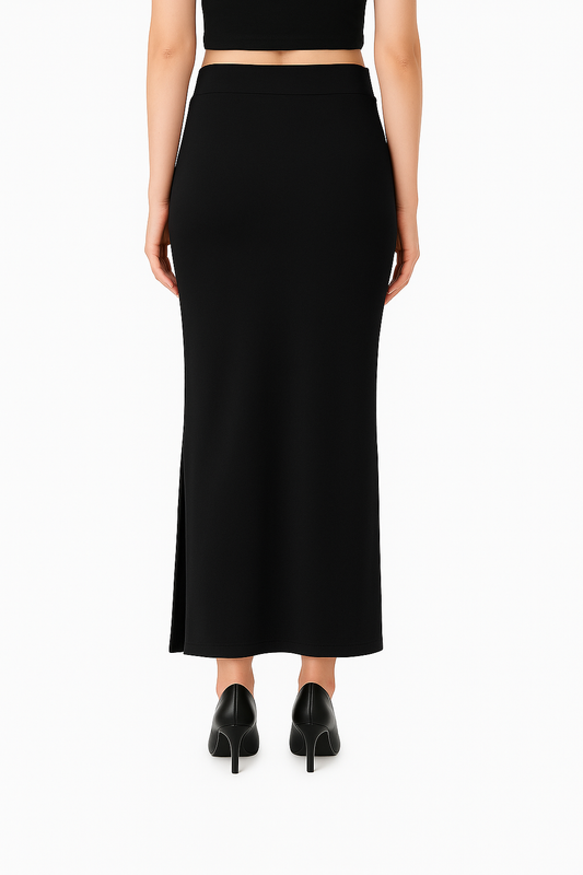 Black Women's Solid Shapewear