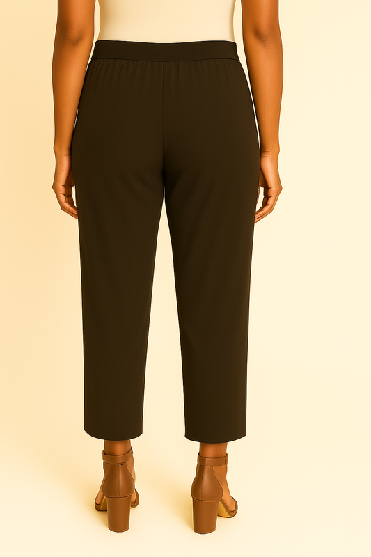 Earth Women's Solid Cotton Lycra Kurti Pant