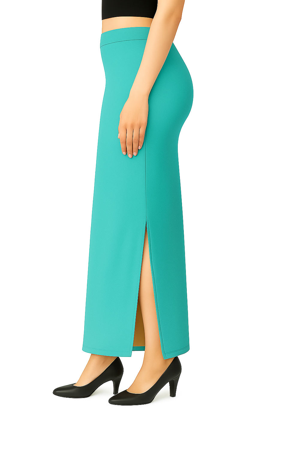 O. Blue Women's Solid Shapewear
