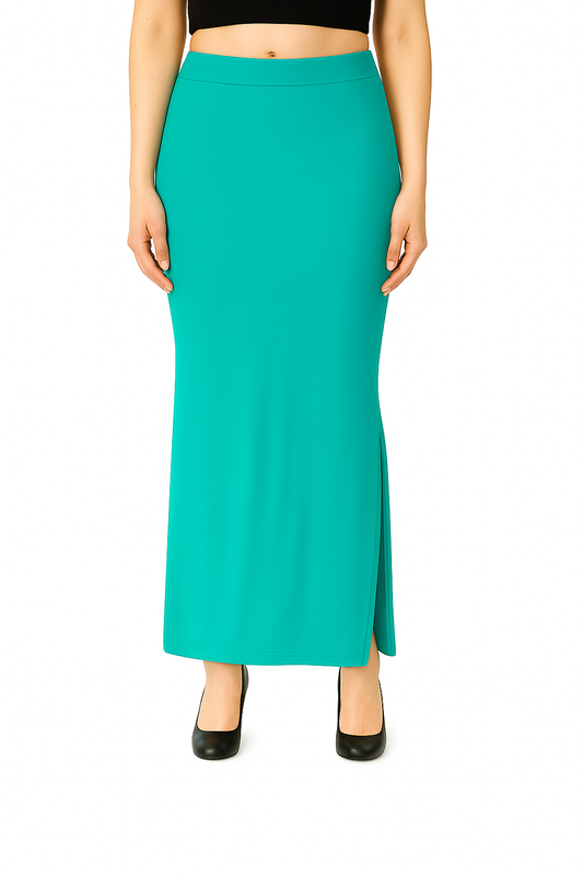 Aqua Green Women's Solid Shapewear