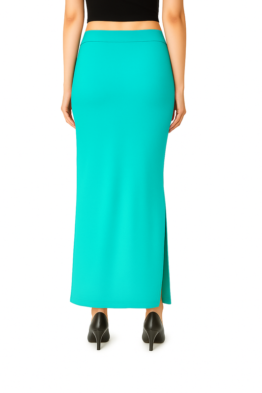 Aqua Green Women's Solid Shapewear