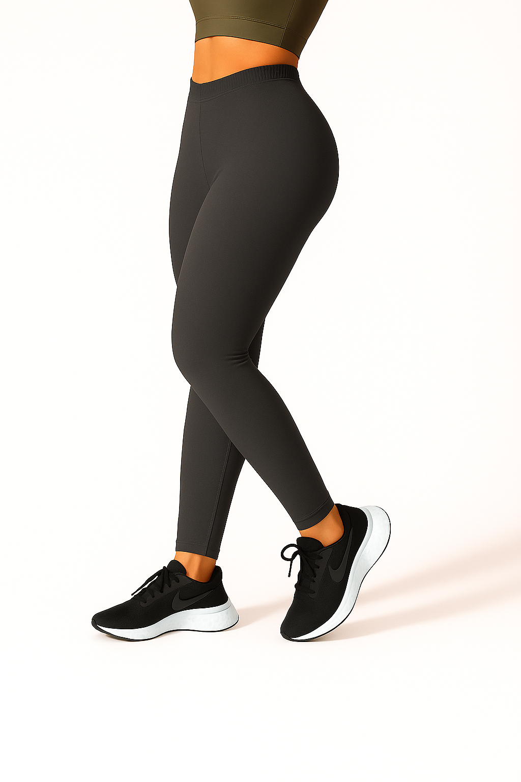 Zinc Women's Ankle Length Stretchable Cotton Lycra Leggings