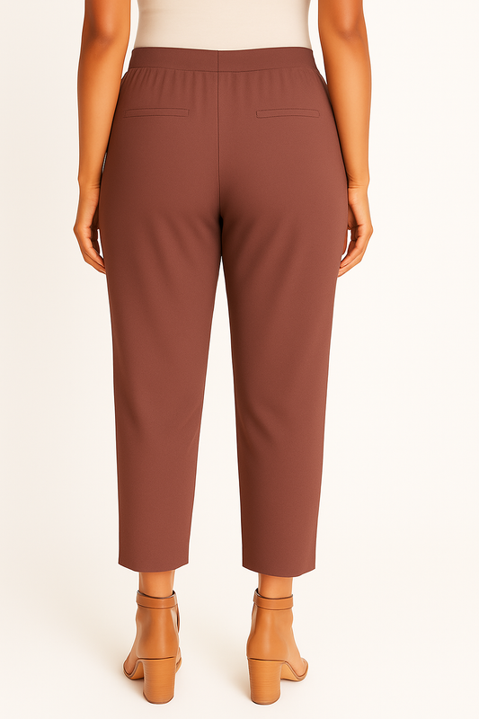 Wood Rose Women's Solid Cotton Lycra Kurti Pant