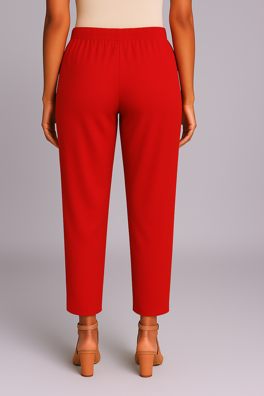 Tomato Women's Solid Cotton Lycra Kurti Pant