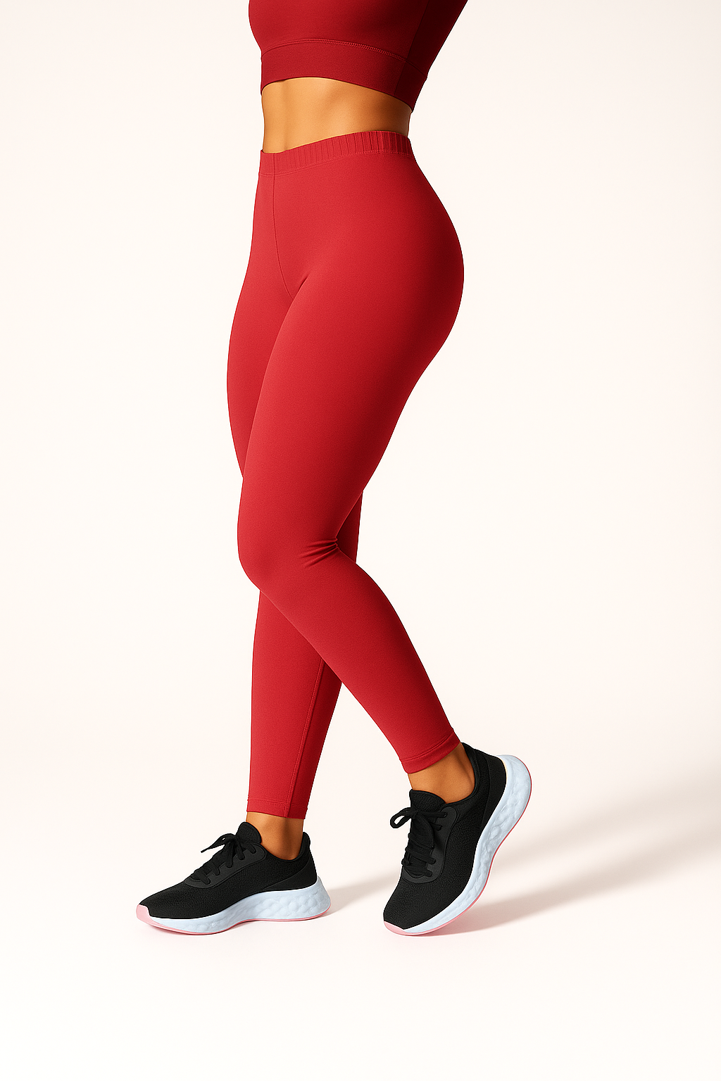 Rose Women's Ankle Length Stretchable Cotton Lycra Leggings