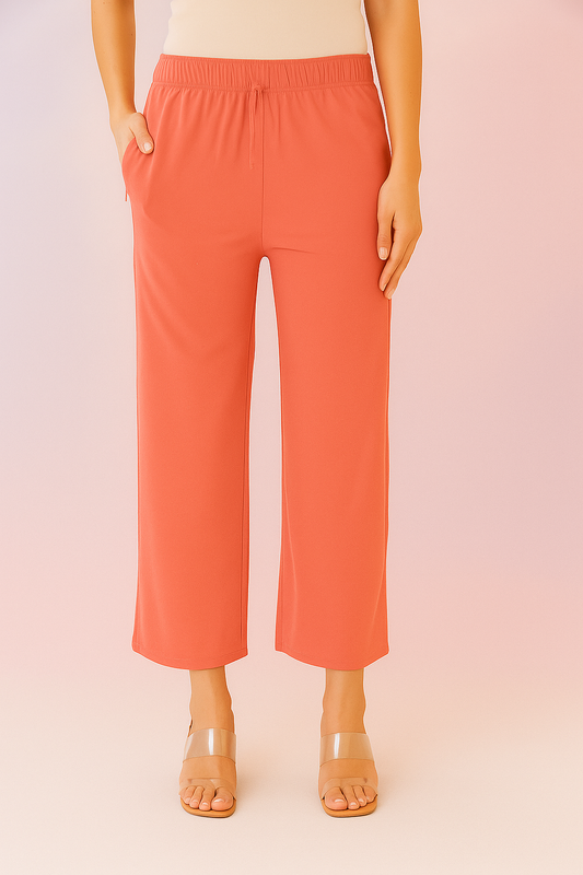 Scarlet Women's Solid Regular Fit Flare Kurti Pant