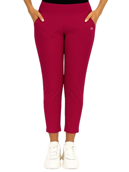 Rani Women's Solid Elasticated Lounger Pant