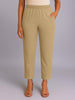Fawn Women's Solid Cotton Lycra Kurti Pant