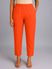 Fresh Salmon Women's Solid Cotton Lycra Kurti Pant