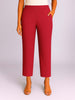 Light Maroon Women's Solid Cotton Lycra Kurti Pant