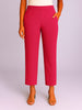 Fuchsia Women's Solid Cotton Lycra Kurti Pant