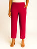 Bubblegum Pink Women's Solid Cotton Lycra Kurti Pant