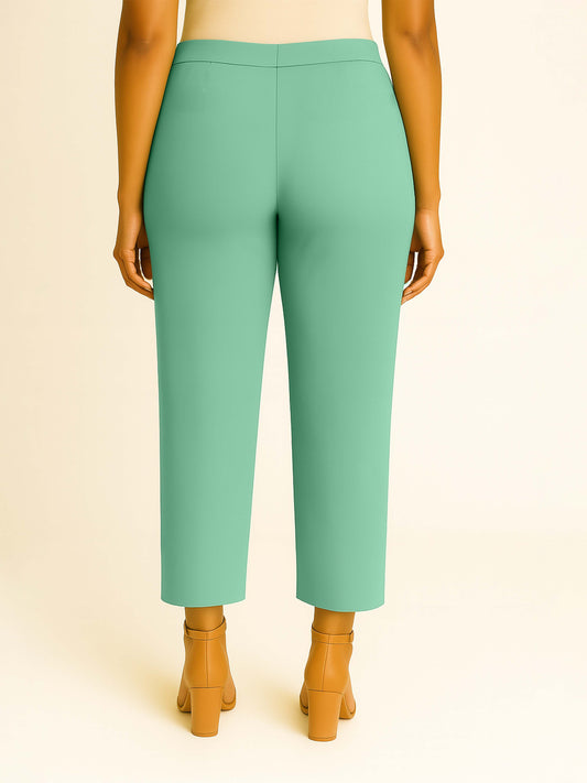 Kiwi Women's Solid Cotton Lycra Kurti Pant