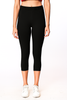 Black Women’s Solid Casual Capri