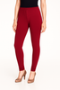 Bubblegum Pink Women's Solid Churidar Stretchable Cotton Blend Legging