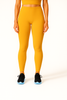 Deep Mustard Women's Ankle Length Stretchable Cotton Lycra Leggings