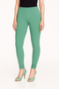Green Mehendi Women's Solid Churidar Stretchable Cotton Blend Legging
