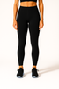 Black Women's Ankle Length Stretchable Cotton Lycra Leggings