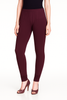 Amarnath Purple Women's Solid Churidar Stretchable Cotton Blend Legging