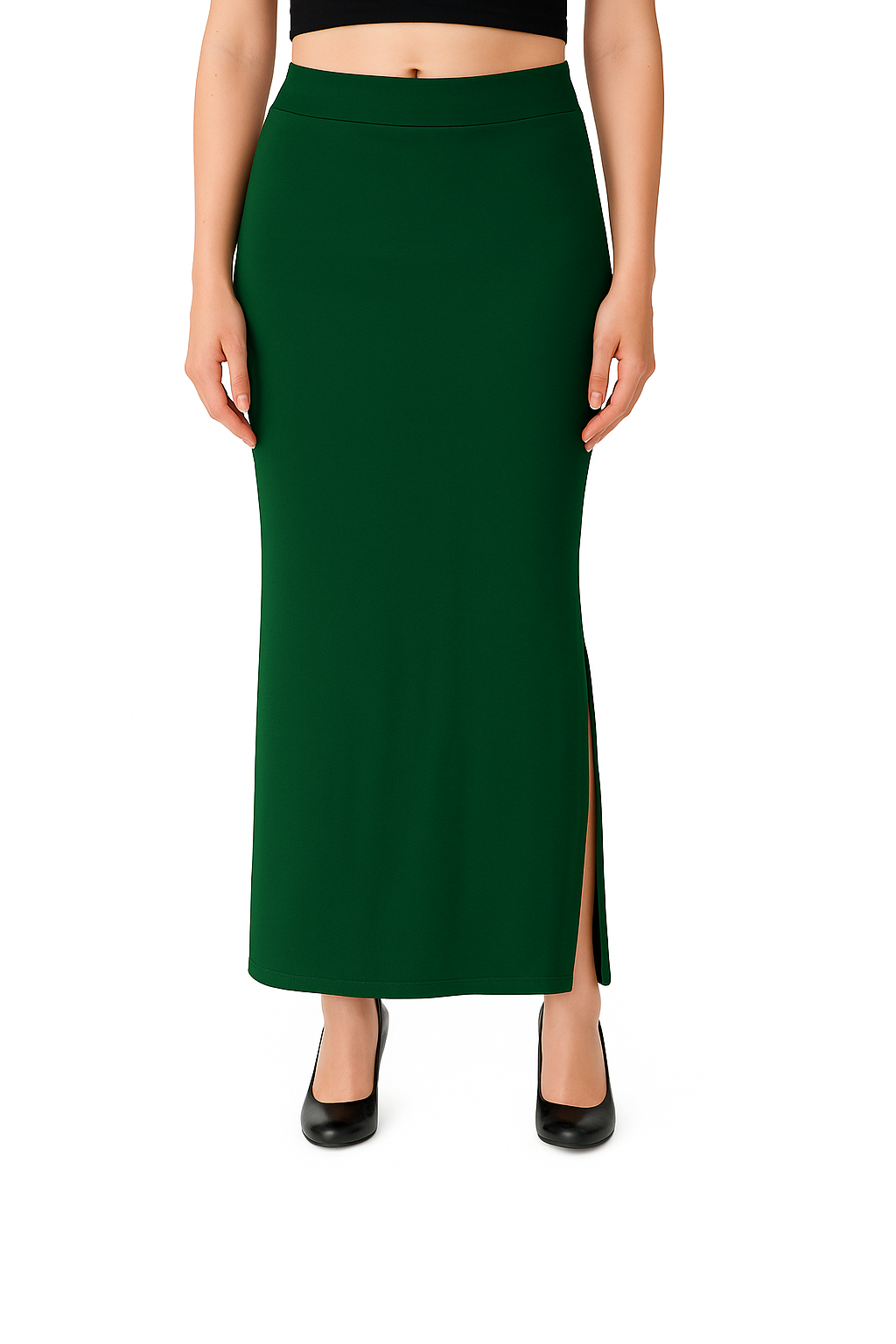 Rama Green Women's Solid Shapewear