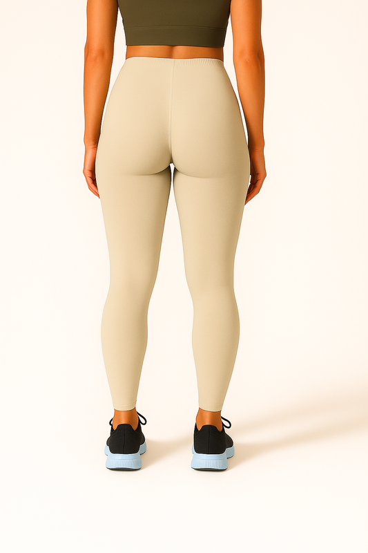 Sandshell Women's Ankle Length Stretchable Cotton Lycra Leggings