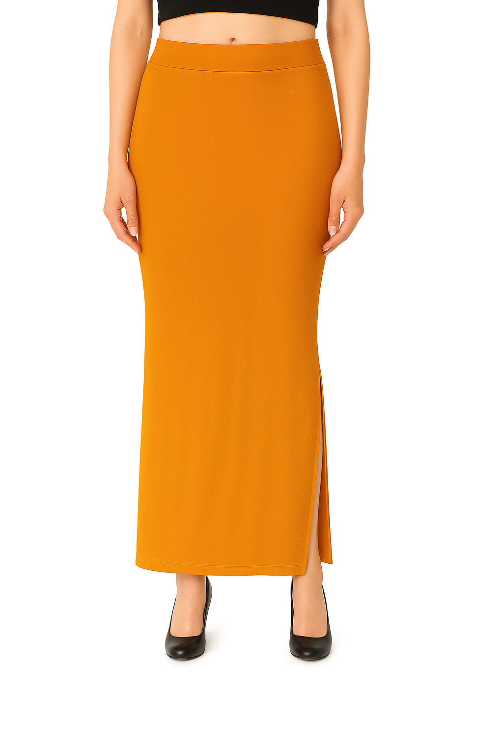 Deep Mustrd Women's Solid Shapewear