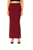 D.K Maroon Women's Solid Shapewear