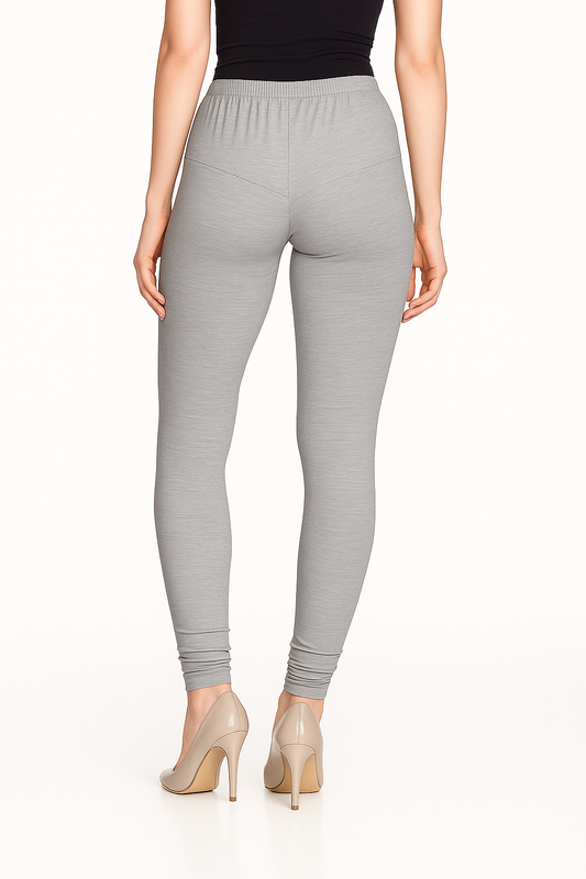 Cloud Women's Solid Churidar Stretchable Cotton Blend Legging