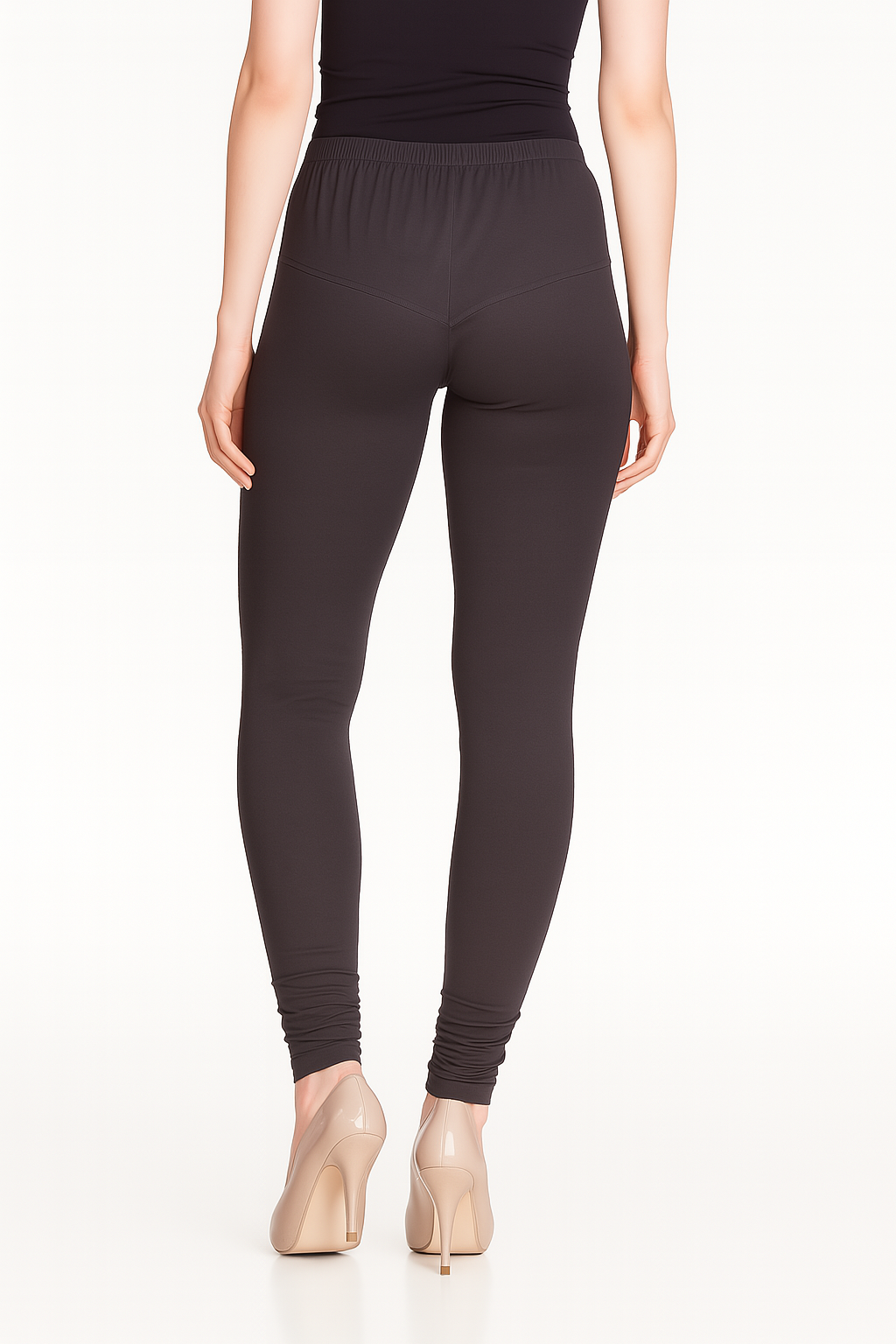 Zinc Women's Solid Churidar Stretchable Cotton Blend Legging
